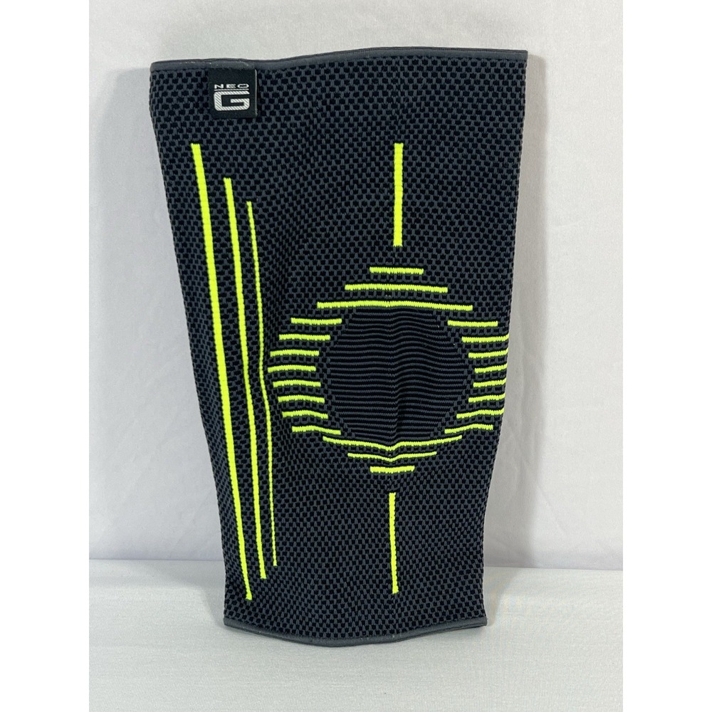 NEO G Unisex‎ Black Green Knee Sleeve Size M New
